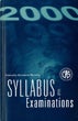 2000 Syllabus Cover
