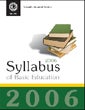 2006 Syllabus Cover