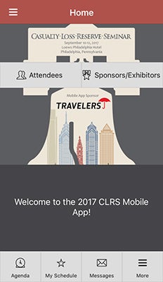 Mobil App homepage