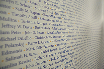 Wall of Names