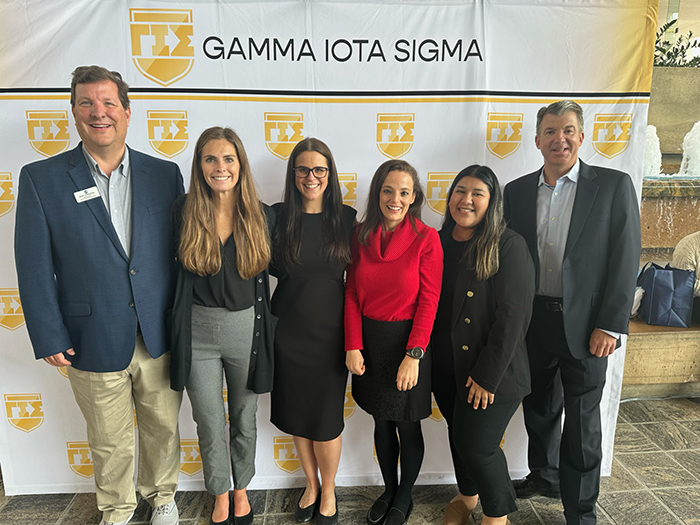CAS Participates in the 52nd Annual Gamma Iota Sigma International