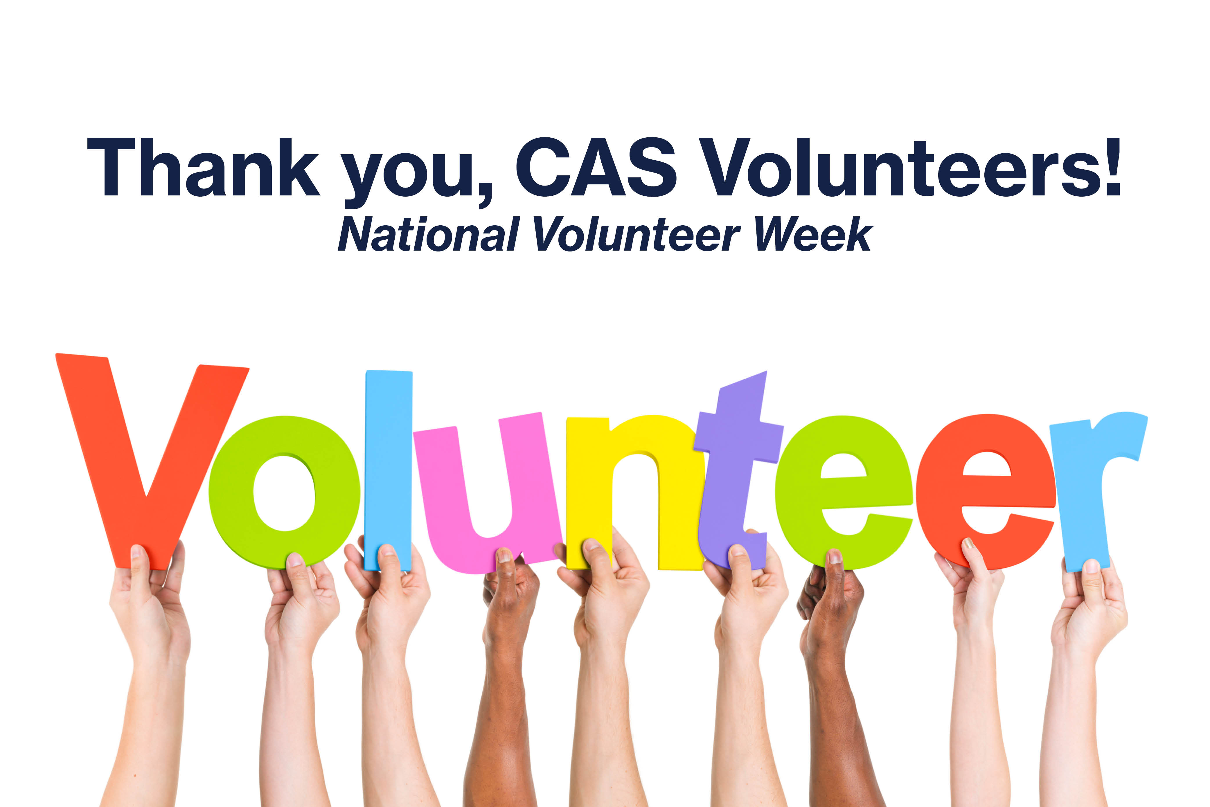 Thank You CAS Volunteers