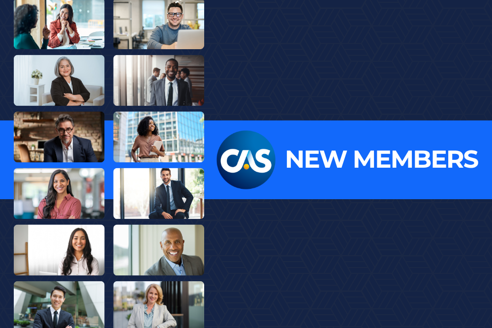 New Members announcement for the November 2025 Class