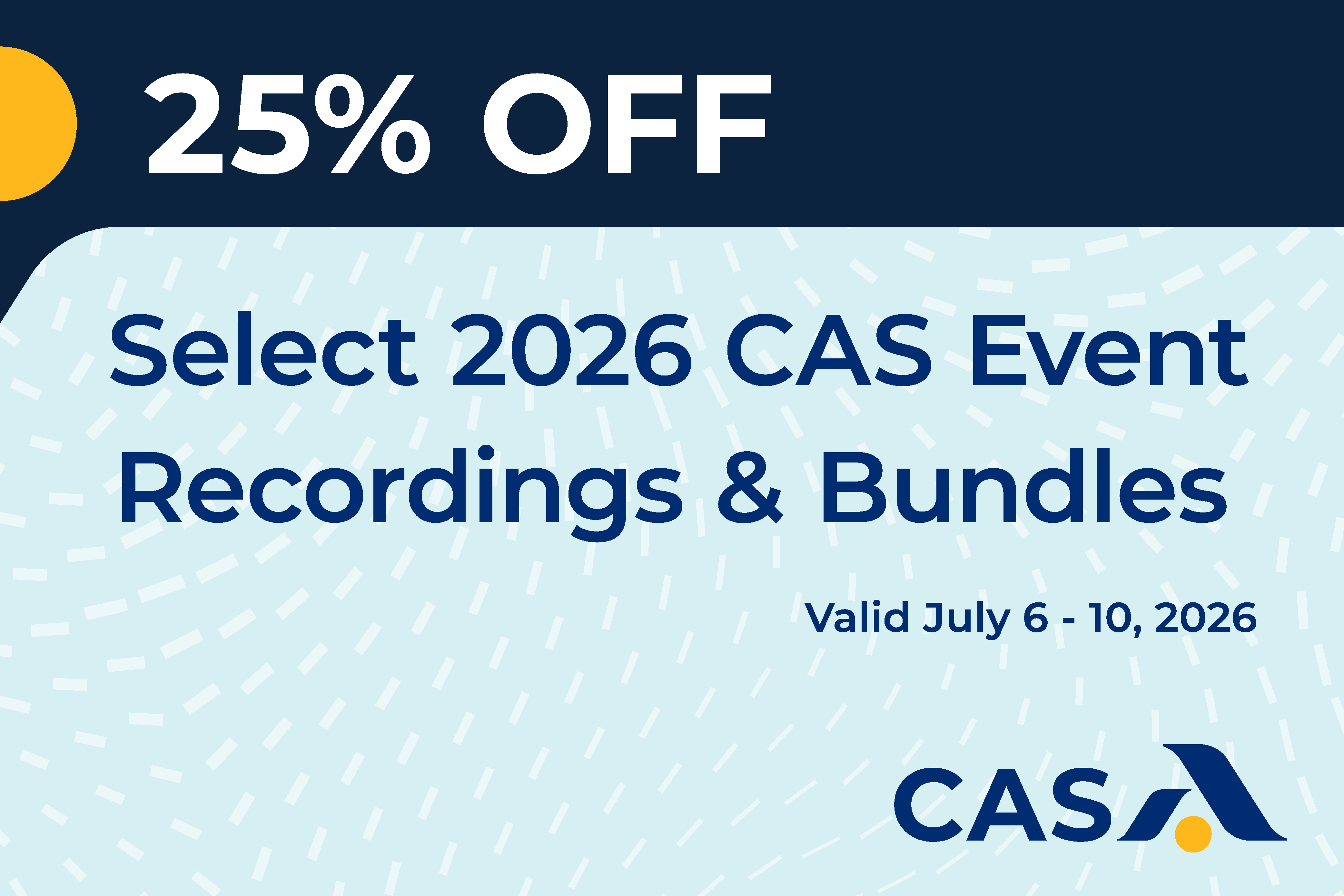 summer sale for select continuing education programs