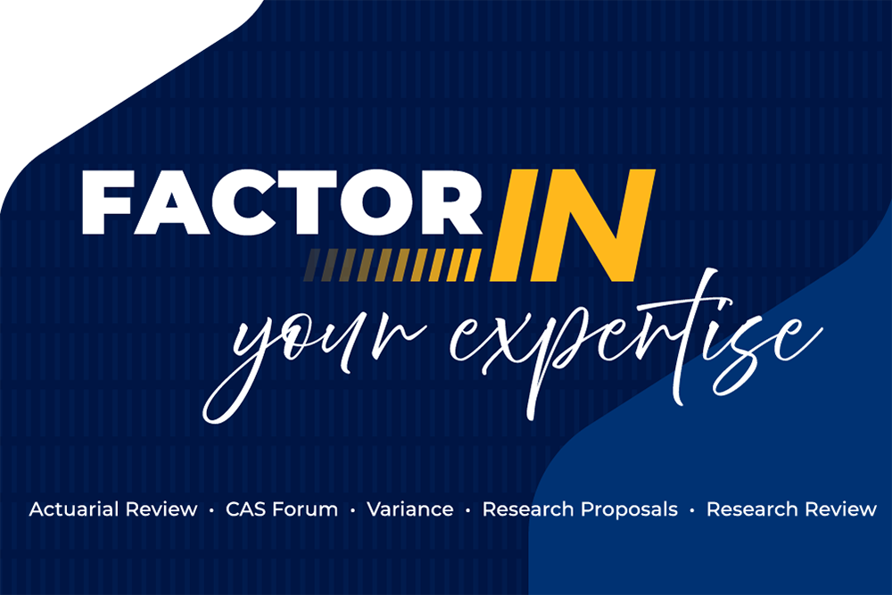 Factor In Your Expertise