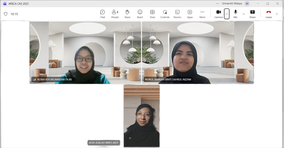 3rd Place Winners - ARECA Case Competition 2025