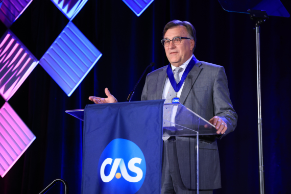 Barry Franklin at Podium