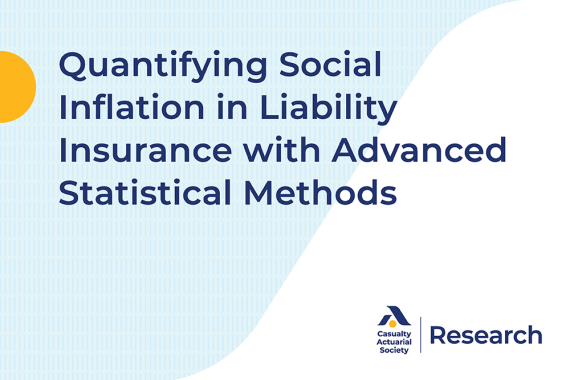 Quantifying Social Inflation in Liability Insurance with Advanced Statistical Methods research
