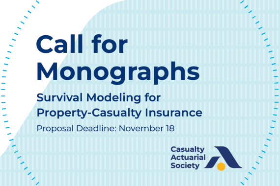 Monograph Proposals on Survival Modeling for P&C Insurance