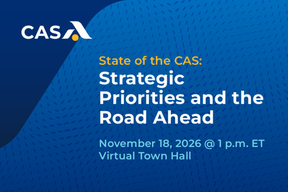 State of the CAS Virtual Town Hall