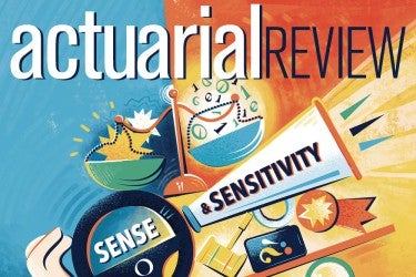 March-April 2022 Actuarial Review Cover