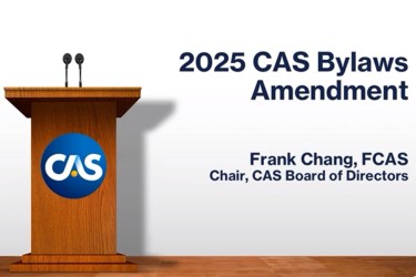 Bylaws proposal video featuring Frank Chang
