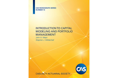 CAS Monograph No. 15 cover