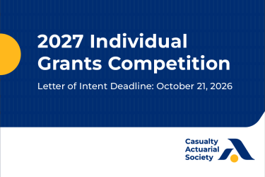 Individual Grants Competition