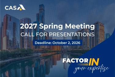 Spring Meeting CFP