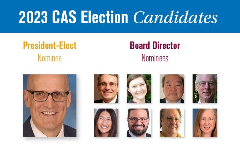 CAS Announces Candidates for 2023 CAS Elections