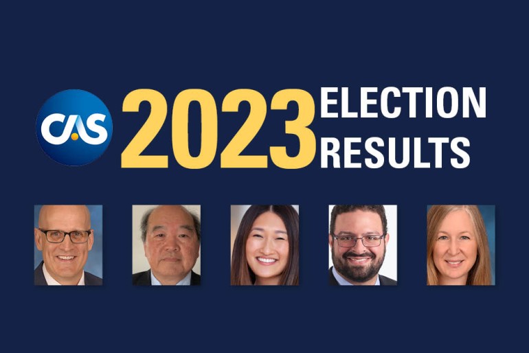 CAS Announces Candidates for 2023 CAS Elections