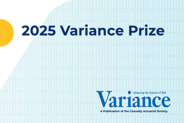 2025 Variance Award Announcement