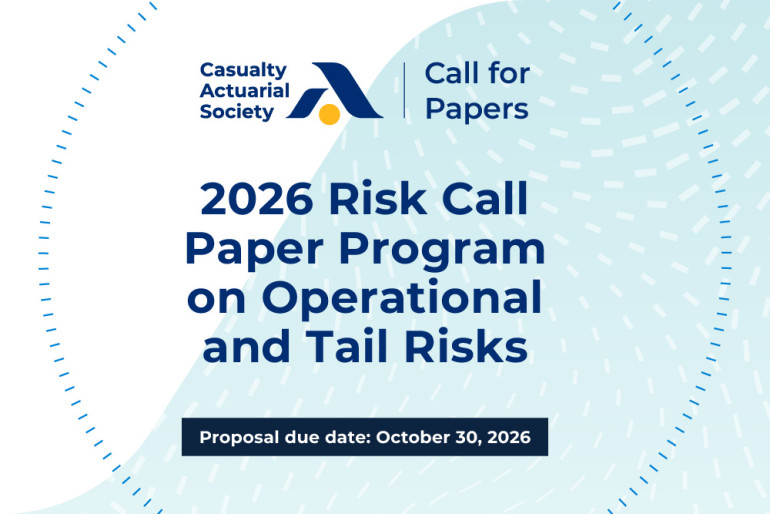 2026 Risk Call for Papers Program Operational Tail Risks