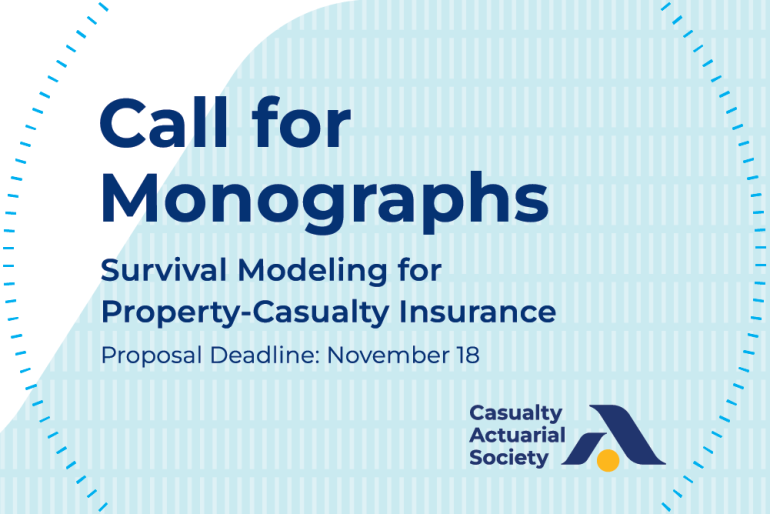 Monograph Proposals on Survival Modeling for P&C Insurance